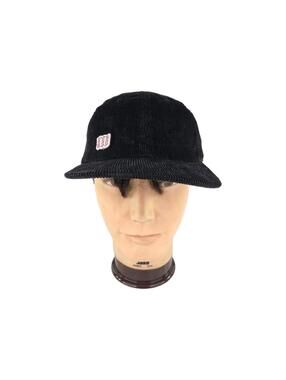 Topo Designs Corduroy Trucker Hat Strapback Black Cotton Cap Hats